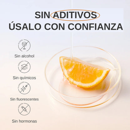 Fórmula sin aditivos: sin alcohol ni químicos